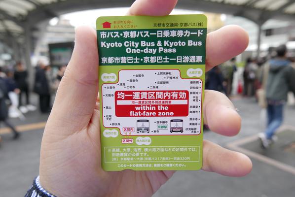 Kyoto Bus Pass
